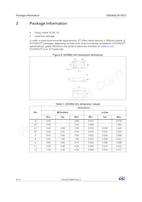 ESDAXLC6-1BT2數據表 頁面 4