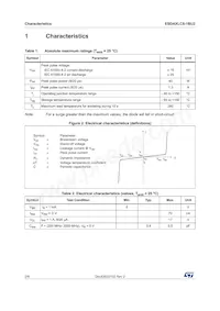 ESDAXLC6-1BU2 Datasheet Page 2