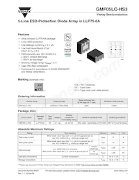 GMF05LC-HS3-GS08 Datasheet Copertura