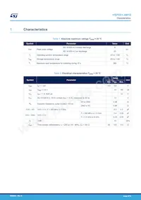 HSP051-4M10 Datasheet Page 2