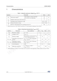 HSP061-8M16 Datasheet Pagina 2