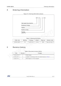 HSP061-8M16 Datasheet Pagina 9