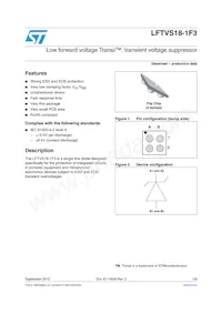LFTVS18-1F3 Datasheet Cover