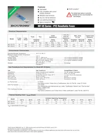MF-VS210SS-0 Datasheet Cover