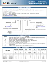 MSMBJ2K5.0E3 Datasheet Page 2