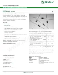 P6KE180A-TB Datasheet Cover