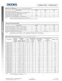 P6SMAJ9.0ADF-13 Datasheet Pagina 2