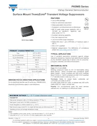 P6SMB510AHE3/52 Datasheet Cover