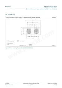 PESD3V3Z1BSFYL 데이터 시트 페이지 12