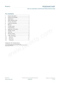 PESD5V0C1USF/KYL Datasheet Pagina 12