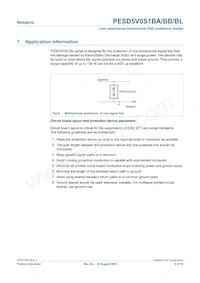 PESD5V0S1BB/6Z Datasheet Page 8