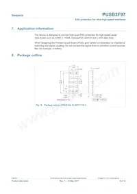 PUSB3F97X Datasheet Page 9