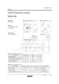 RSA6.1ENTR Datasheet Cover