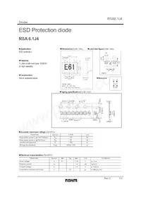 RSA6.1J4T2R Datasheet Cover