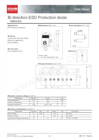 RSBC6.8CST2RA Datasheet Cover