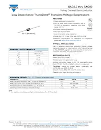 SAC8.5-E3/73 Datasheet Cover