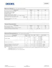 SDA004-7數據表 頁面 2