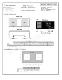 SESD0201C-120-058 Datasheet Pagina 2