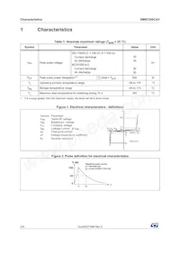SM6T250CAY Datasheet Page 2