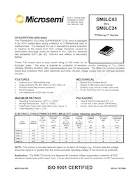 SM8LC05TR13E3 Datasheet Cover