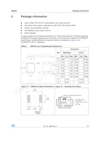 SMA6F5.0A-TR Datasheet Pagina 7