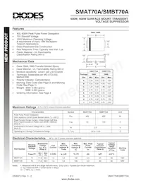 SMAT70A-13 Datasheet Cover