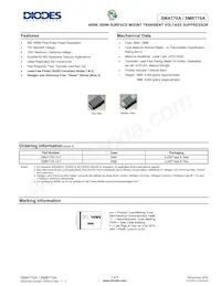 SMBT70A-13-F Datasheet Cover