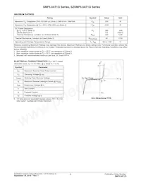 SMF6.0A1T1G Datasheet Page 2