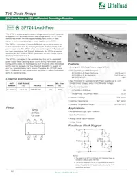 SP724AHTP 데이터 시트 표지