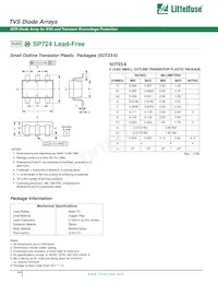 SP724AHTP Datasheet Page 5