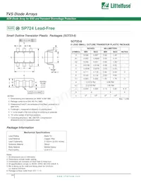 SP724AHTP Datasheet Pagina 5