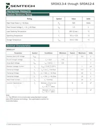 SRDA05-4.TET Datasheet Page 2