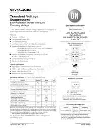 SRV05-4MR6T1G Datasheet Cover