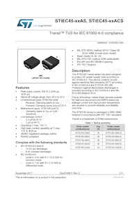 STIEC45-30ACS Datasheet Cover