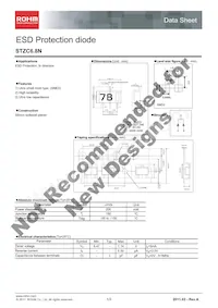 STZC6.8NT146 Datasheet Cover