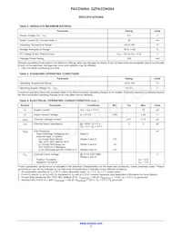 SZPACDN004SR Datasheet Page 3