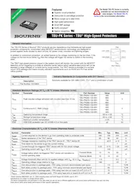 TBU-PK075-100-WH Datasheet Cover