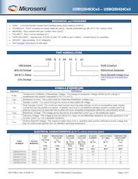 USBQ50403CE3/TR7 Datasheet Page 2