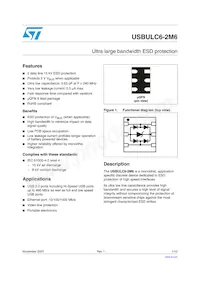 USBULC6-2M6 Datenblatt Cover