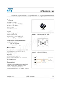 USBULC6-2N4數據表 封面
