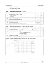USBULC6-2N4 Datasheet Page 2