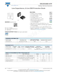 VBUS052BD-HTF-GS08 Datasheet Cover