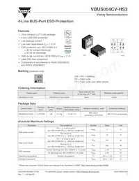 VBUS054CV-HS3-GS08 Datasheet Copertura