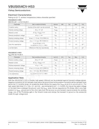 VBUS054CV-HS3-GS08 Datasheet Pagina 2