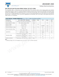 VBUS05A1-SD0-G4-08 Datasheet Page 2