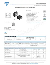 VBUS54DD-HS4-G4-08 Datenblatt Cover