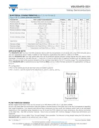 VBUS54FD-SD1-G4-08數據表 頁面 2