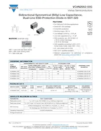 VCAN26A2-03G-E3-18 Datasheet Copertura