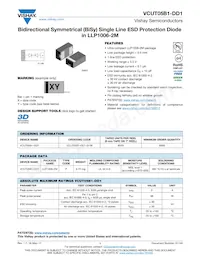 VCUT05B1-DD1-G-08 Datasheet Cover