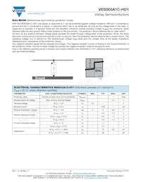 VESD03A1C-HD1-GS08 Datasheet Page 2